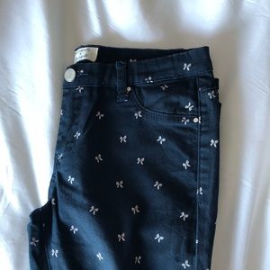 Madewell x BLANKNYC Bow tie Pants